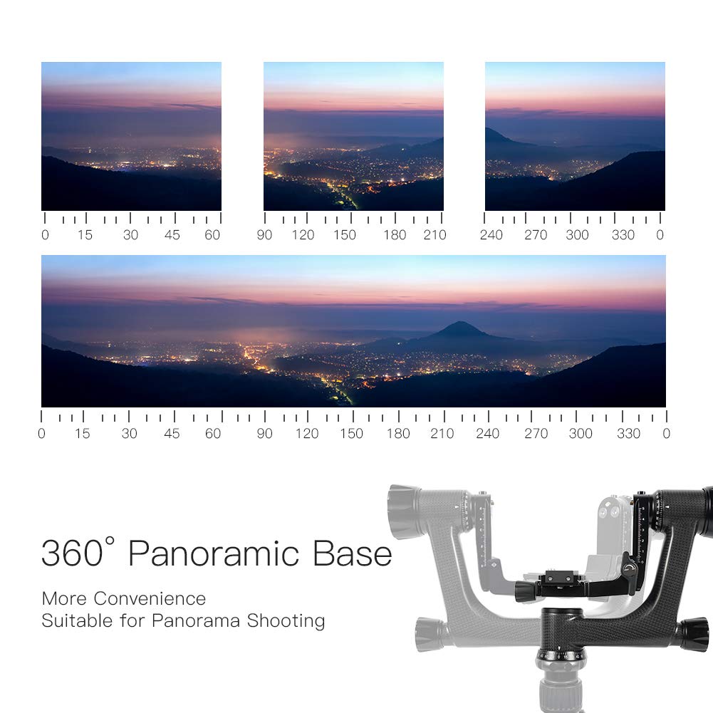 Sirui Ph Series Carbon Fiber Gimbal Head (Ph 10)